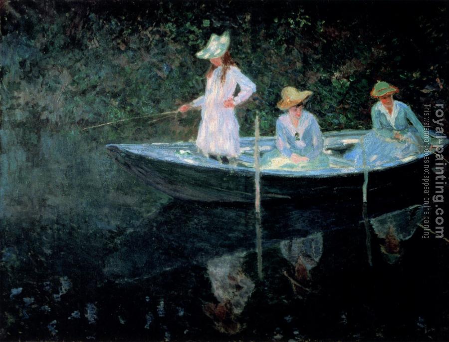 Claude Oscar Monet : In The Rowing Boat
